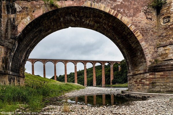 Leaderfoot Viaduct Picture Board by Jim Monk