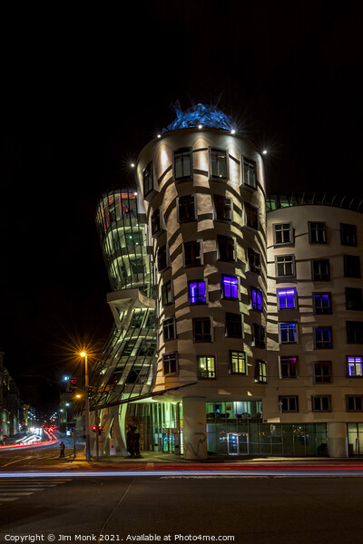 Dancing House, Prague Picture Board by Jim Monk