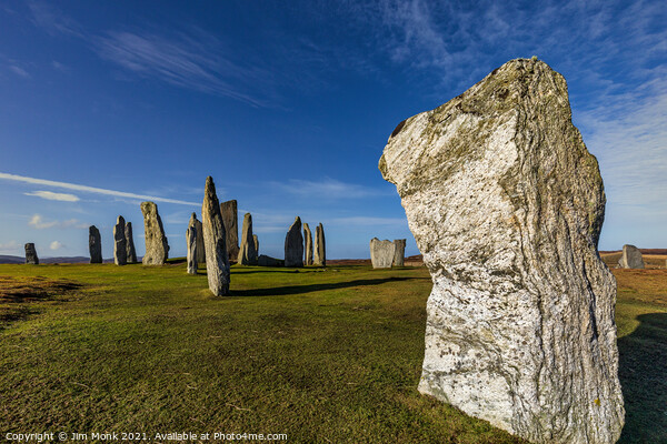 Callanish Standing Stones, Isle of Lewis Picture Board by Jim Monk