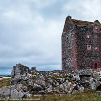 Buy canvas prints of Smailholm Tower by Jim Monk