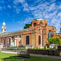 Buy canvas prints of St Anne's Church, Kew by Jim Monk