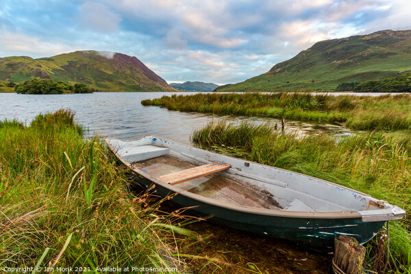 Crummock Water, Lake District Picture Board by Jim Monk