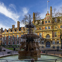 Buy canvas prints of Town Hall Square, Leicester by Jim Monk