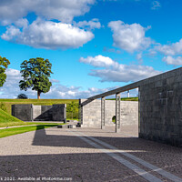 Buy canvas prints of The Monument for Denmark’s International Effort Since 1948 by Jim Monk