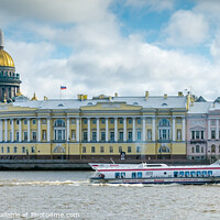 Buy canvas prints of The Neva River,  St. Petersburg by Jim Monk