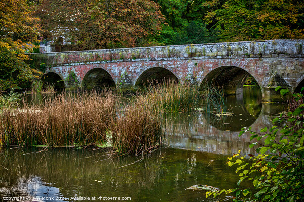 Bridge over the Stour, Blandford Forum Picture Board by Jim Monk