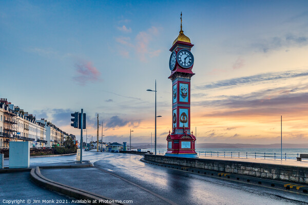 Jubilee Clock Tower, Weymouth Picture Board by Jim Monk