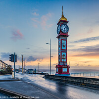 Buy canvas prints of Jubilee Clock Tower, Weymouth by Jim Monk