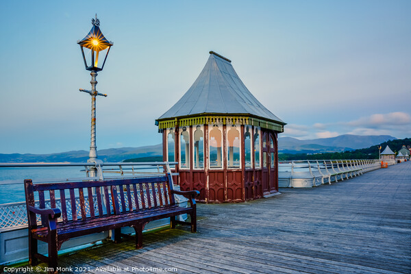 Garth Pier, Bangor Picture Board by Jim Monk