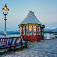 Buy canvas prints of Garth Pier, Bangor by Jim Monk