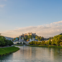 Buy canvas prints of Salzach River View, Salzburg by Jim Monk