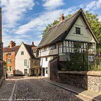 Buy canvas prints of Elm Hill - Norwich by Jim Monk