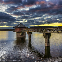 Buy canvas prints of Cropston Reservoir, Leicestershire by Jim Monk