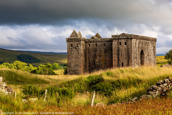 Hermitage Castle - Scotland Picture Board by Jim Monk