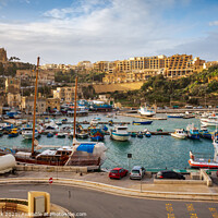 Buy canvas prints of Mgarr Harbour, Gozo  by Jim Monk