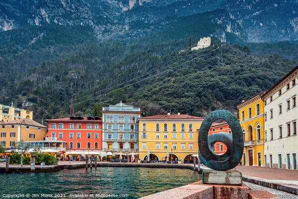 Riva del Garda, Italy  Picture Board by Jim Monk