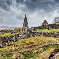 Buy canvas prints of St Mary's Church ruins by Jim Monk