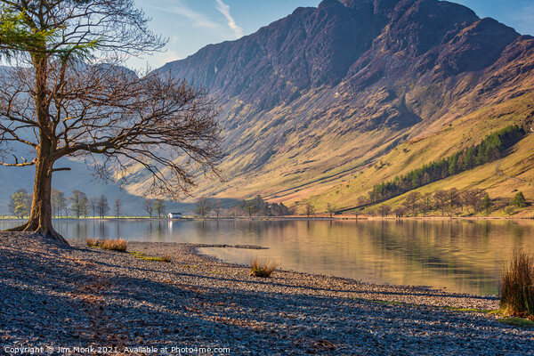 Buttermere, Lake District Framed Mounted Print by Jim Monk