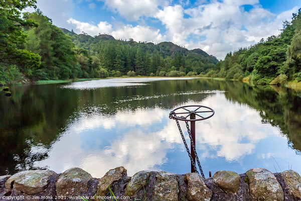 Yew Tree Tarn, Lake District Picture Board by Jim Monk