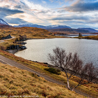 Buy canvas prints of Ardvreck Castle in Scotland by Jim Monk