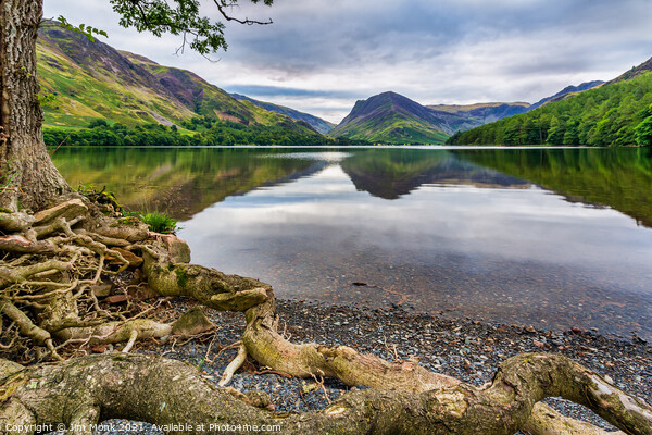 Buttermere -  Lake District Picture Board by Jim Monk