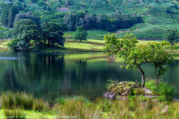 Rydal Water Picture Board by Jim Monk