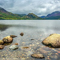 Buy canvas prints of Buttermere, Lake District. by Jim Monk