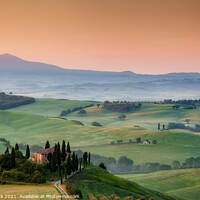 Buy canvas prints of Podere Belvedere, Tuscany by Jim Monk