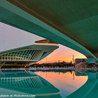 Buy canvas prints of Below the Monteolivete Bridge, Valencia by Jim Monk