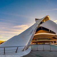 Buy canvas prints of City of Arts and Sciences, Valencia. by Jim Monk