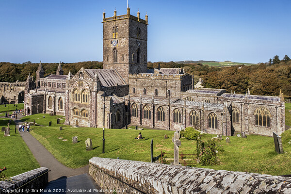 St David's Cathedral, Pembrokeshire. Picture Board by Jim Monk