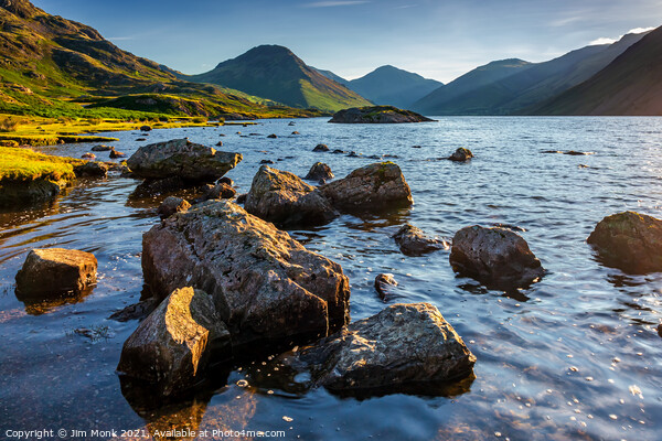 Wast Water in the Lake District Picture Board by Jim Monk