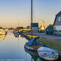 Buy canvas prints of Thurne, Norfolk Broads by Jim Monk