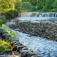 Buy canvas prints of Wain Wath Force -  Yorkshire Dales by Jim Monk