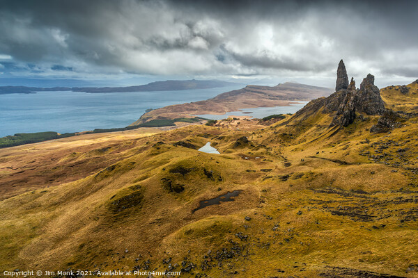 The Old Man of Storr, Isle of Skye Picture Board by Jim Monk