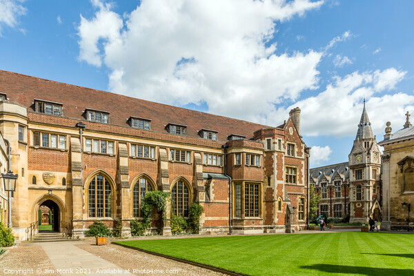 Pembroke College, Cambridge University Picture Board by Jim Monk