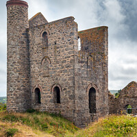 Buy canvas prints of Giew Mine, Cornwall by Jim Monk