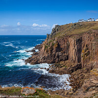 Buy canvas prints of Land's End by Jim Monk