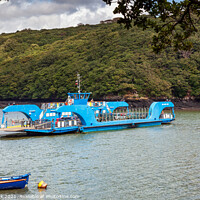 Buy canvas prints of King Harry Ferry, Cornwall  by Jim Monk