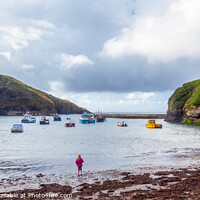 Buy canvas prints of Port Isaac, Cornwall by Jim Monk