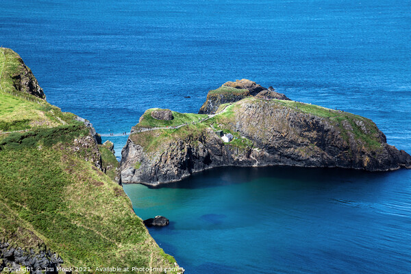 Carrick-a-Rede, Northern Ireland Picture Board by Jim Monk
