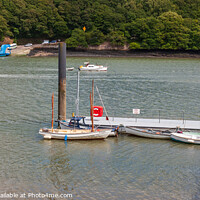 Buy canvas prints of River Fal crossing, Cornwall by Jim Monk