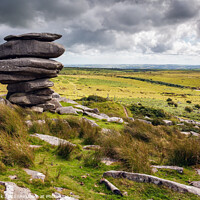 Buy canvas prints of The Cheesewring, Bodmin Moor by Jim Monk