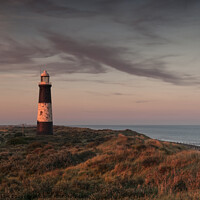 Buy canvas prints of Last of the Light, Spurn Point, East Yorkshire  by Tony Gaskins