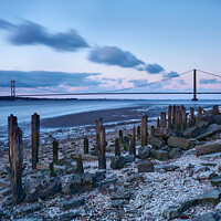Buy canvas prints of Past and Present, River Humber by Tony Gaskins