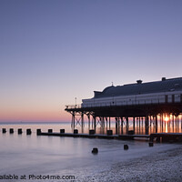 Buy canvas prints of Cleethorpes Pier, Sunrise by Tony Gaskins