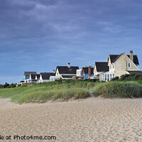 Buy canvas prints of Beach Houses, Lincolnshire by Tony Gaskins