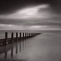 Buy canvas prints of Sea Defenses, Lincolnshire Coast by Tony Gaskins