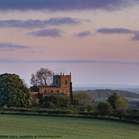 Buy canvas prints of The Walkers' Church, Walesby Lincolnshire Wolds by Tony Gaskins