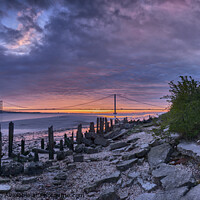Buy canvas prints of Past and Present, River Humber #2 by Tony Gaskins